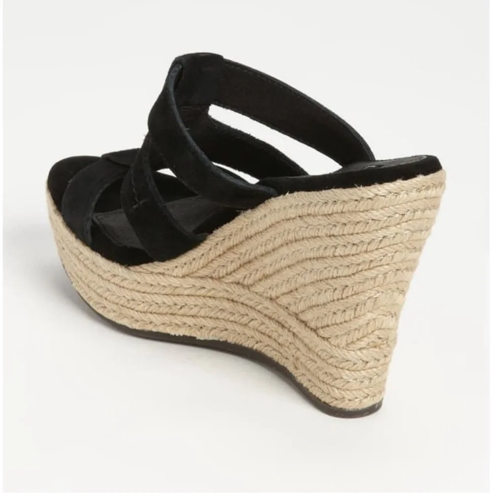 UGG Tawnie Sandal Black Size 6.5